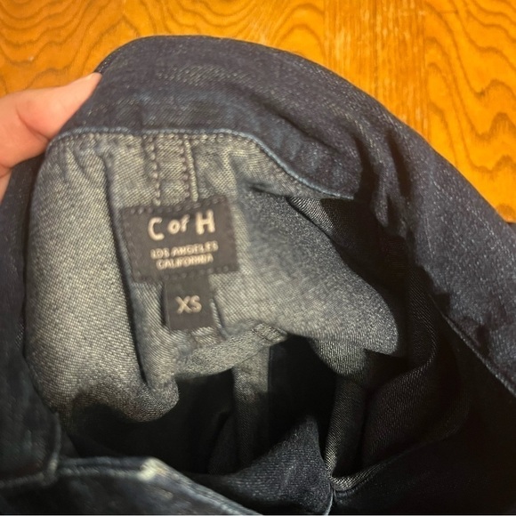 C of H Citizens of Humanity Hailey Jean Denim Utility Jumpsuit Sz XS Relaxed - Picture 7 of 15